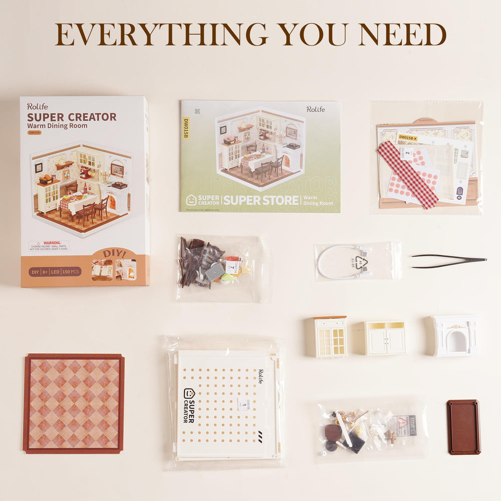 Compact Rolife kit for teens and adults ready for crafting