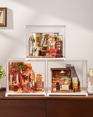 Rolife included figurines inside reveal customizable storytelling possibilities