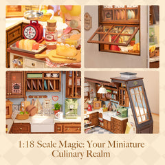 Rolife dollhouse furniture detail finely crafted for realism