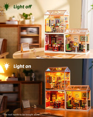 Rolife durable plastic materials used in HK Bites Cafe model