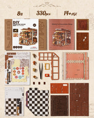 Rolife Henry's Chocolate Shop gift idea for creative friends