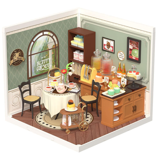 Rolife Sweet Sips Tea exterior view for charming display