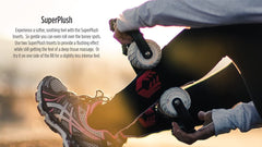 ROLL Recovery R8 insert dual setup demonstrates customizable feel for personalized therapy.