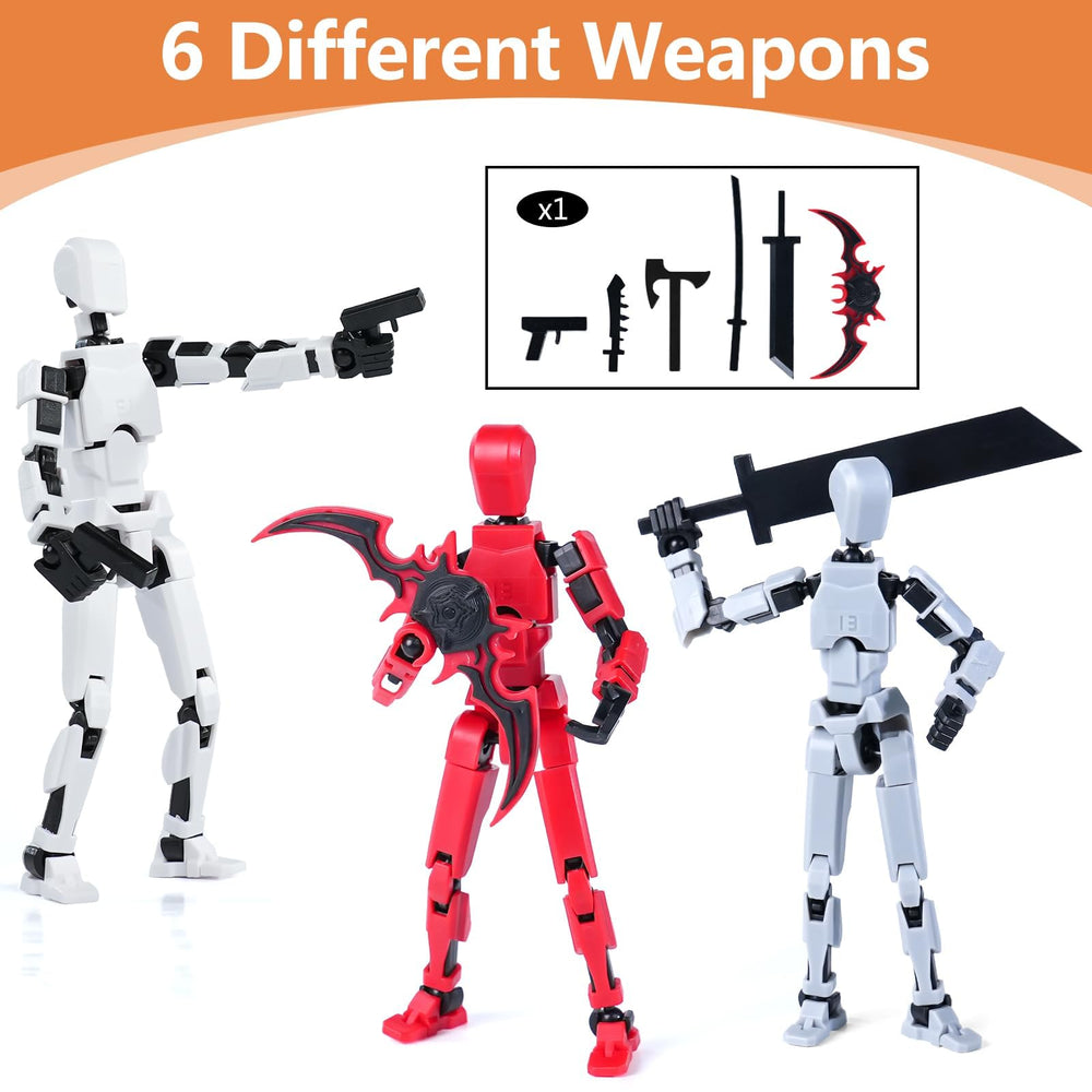 Rolling Art magnetic suction magnets in hips and hands for stable posing