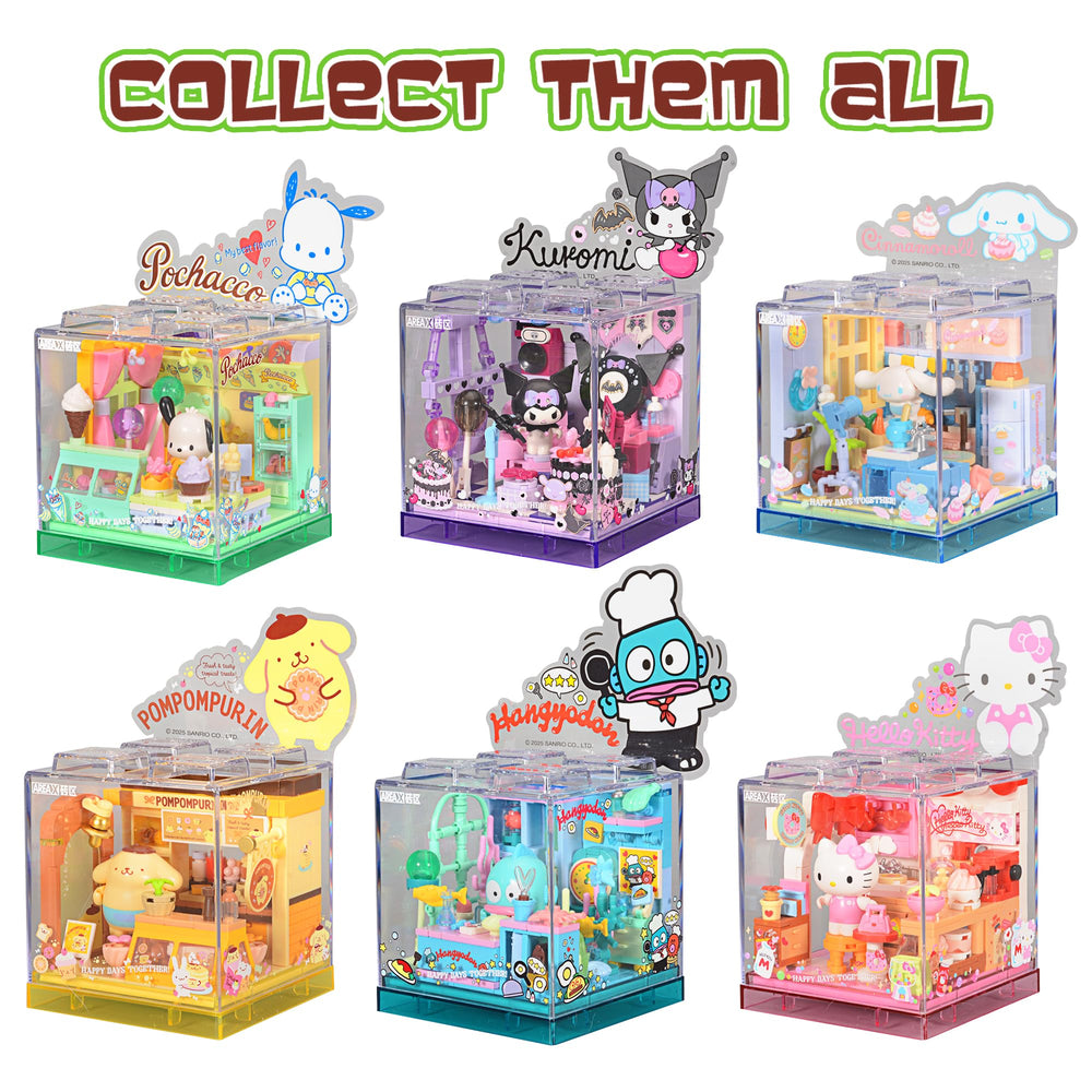 ROLOSO room decor and plush stickers complement a cute display scene.