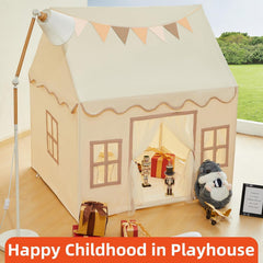 RONGFA playhouse tent washable fabric keeps colors bright