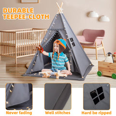 RONGFA Teepee Tent with easy assembly, assemble in minutes