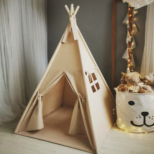 RongFa Teepee Tent for kids, quick assembly in minutes for prepped playtime