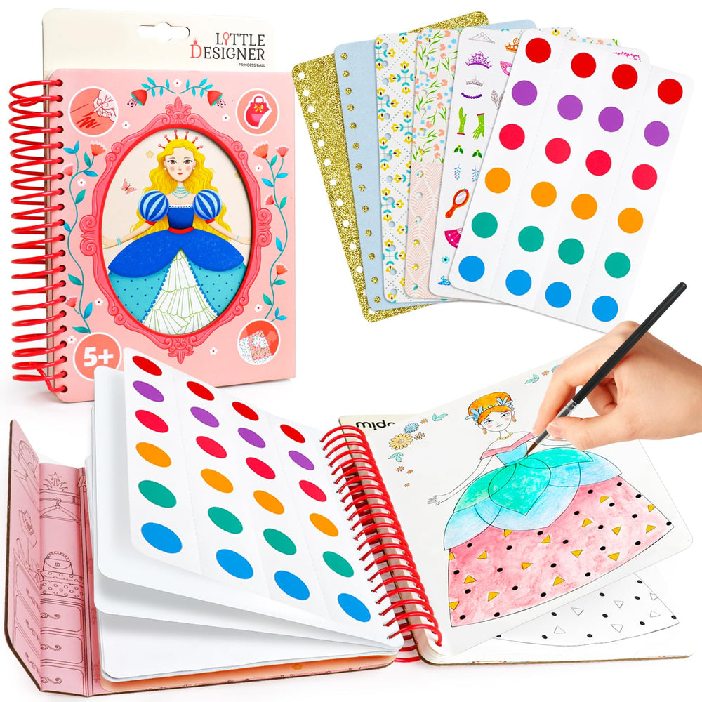 ROOCHKD mess-free watercolor book cover for kids' home art