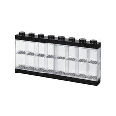 Room Copenhagen Lego minifigure display case 16 black large showcases prized figures neatly.