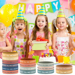 Roowest party gift wristbands ideal for birthdays and classroom celebrations