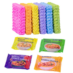 ROPTO Spicy Ramen erasers 16-pack brighten desks and spark playful learning