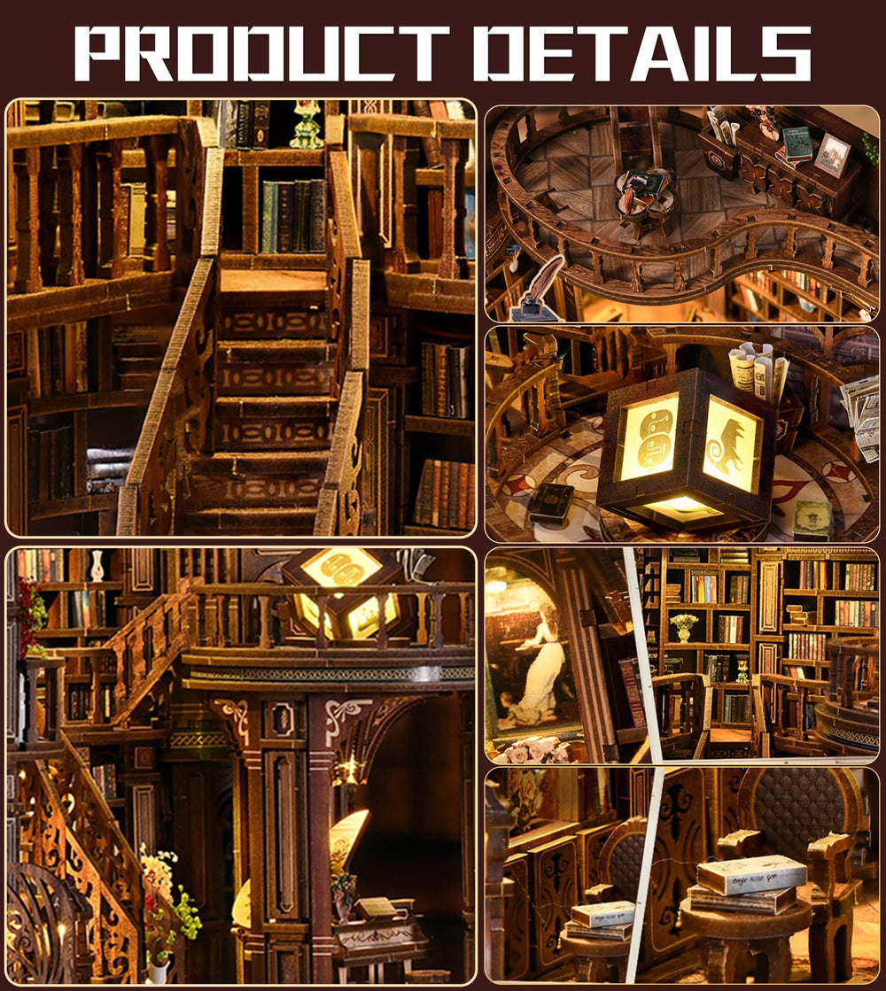 Roroom Dreamy Book Hall assembly manual supports a smooth DIY experience.
