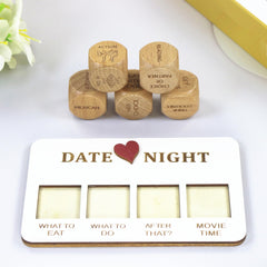 RORTUSAT creative option dice add variety to meals and activities at home.
