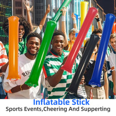 Rosebb blue noisemakers deliver loud, energetic cheers at sports.
