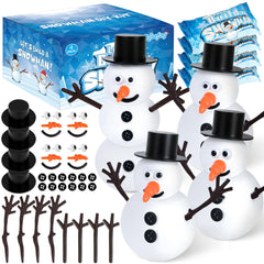 RoseFog Christmas crafts air-dry clay snowman kit for creative decorating
