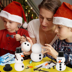RoseFog Snowman assembly without tools, simple and fun for all ages.