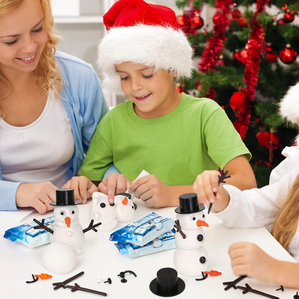 RoseFog snowman eyes create friendly expressions for classroom art