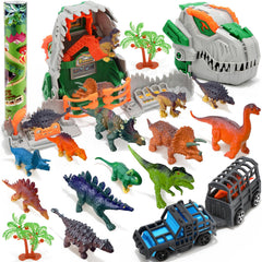 ROSEORGUN twelve realistic dinosaur figures for imaginative play and science curiosity.