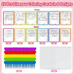 Rossorha stacking crayons with heart design; keeps cards organized and stackable.