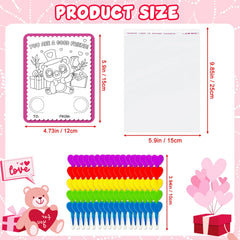 Rossorha Valentines party favors, cute colorful celebrations.