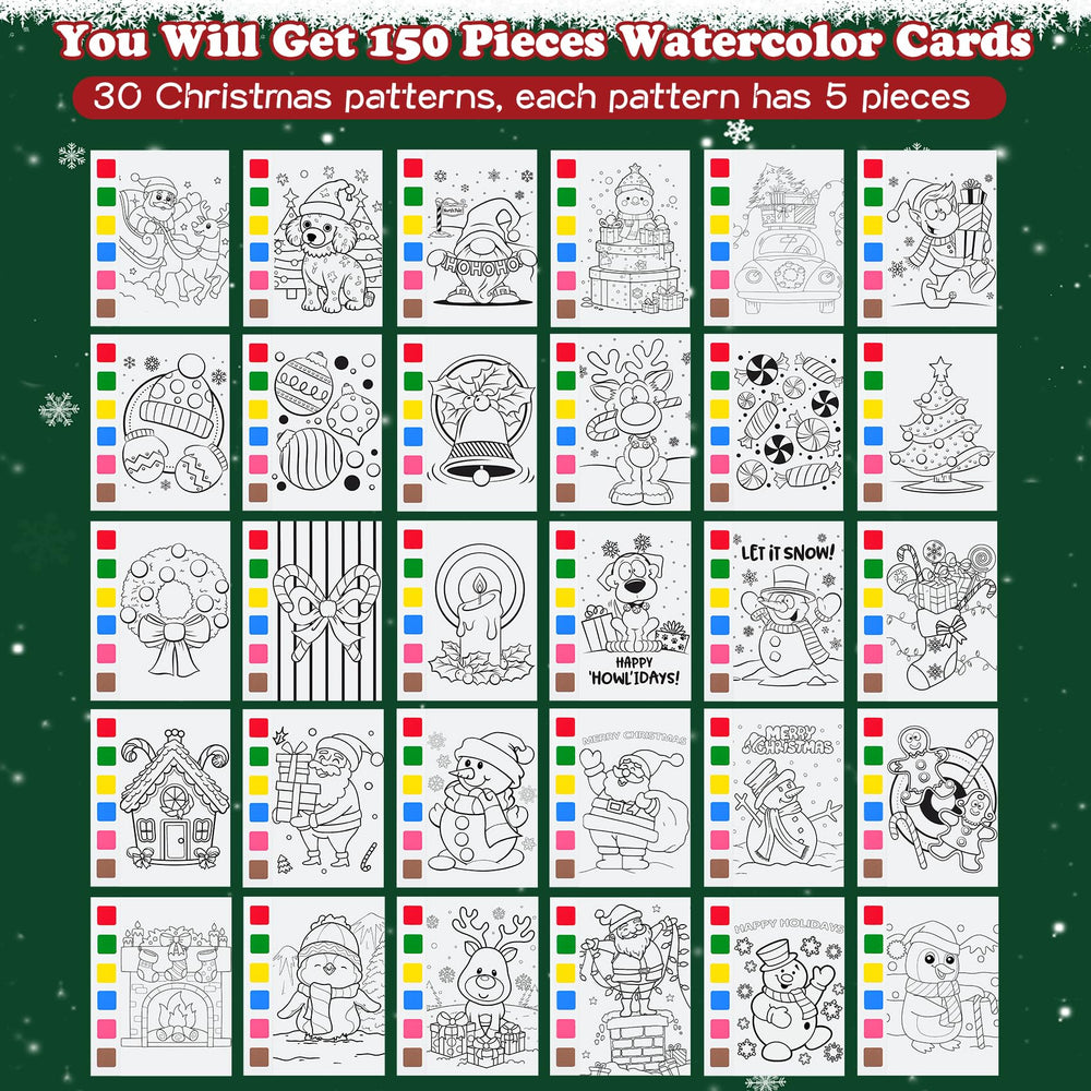 Rotu Christmas cards with festive designs for greetings and gifts