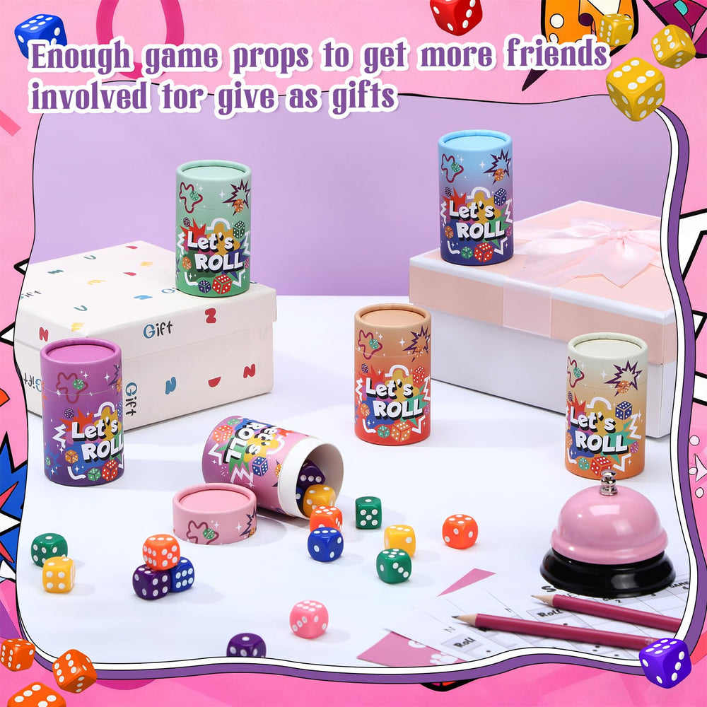 RoundFunny pink pencils with erasers for quick scorekeeping