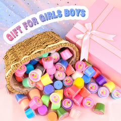 Rowecvce butter slime kit gift-ready packaging for celebrations.