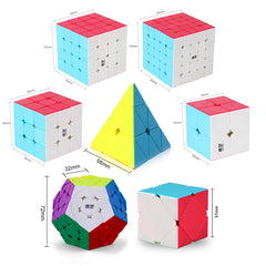 Roxenda Speed Cube Set 4x4 colors close-up for easy recognition