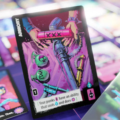 Roxley Radlands Cult of Chrome: rule stickers update core rules for clarity