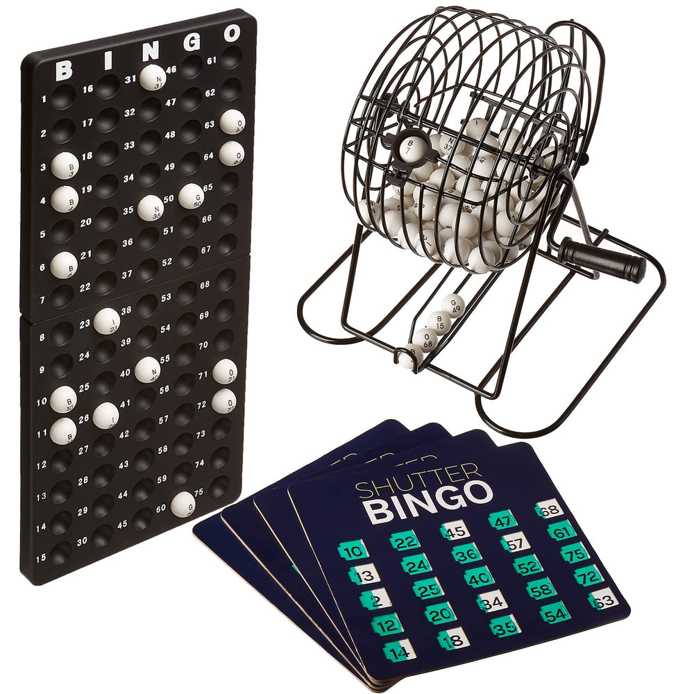 Royal Bingo Supplies 75 numbered balls with a protective coating for lasting use.