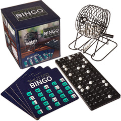 Royal Bingo Supplies metal six-inch cage with smooth spins for durable gameplay.