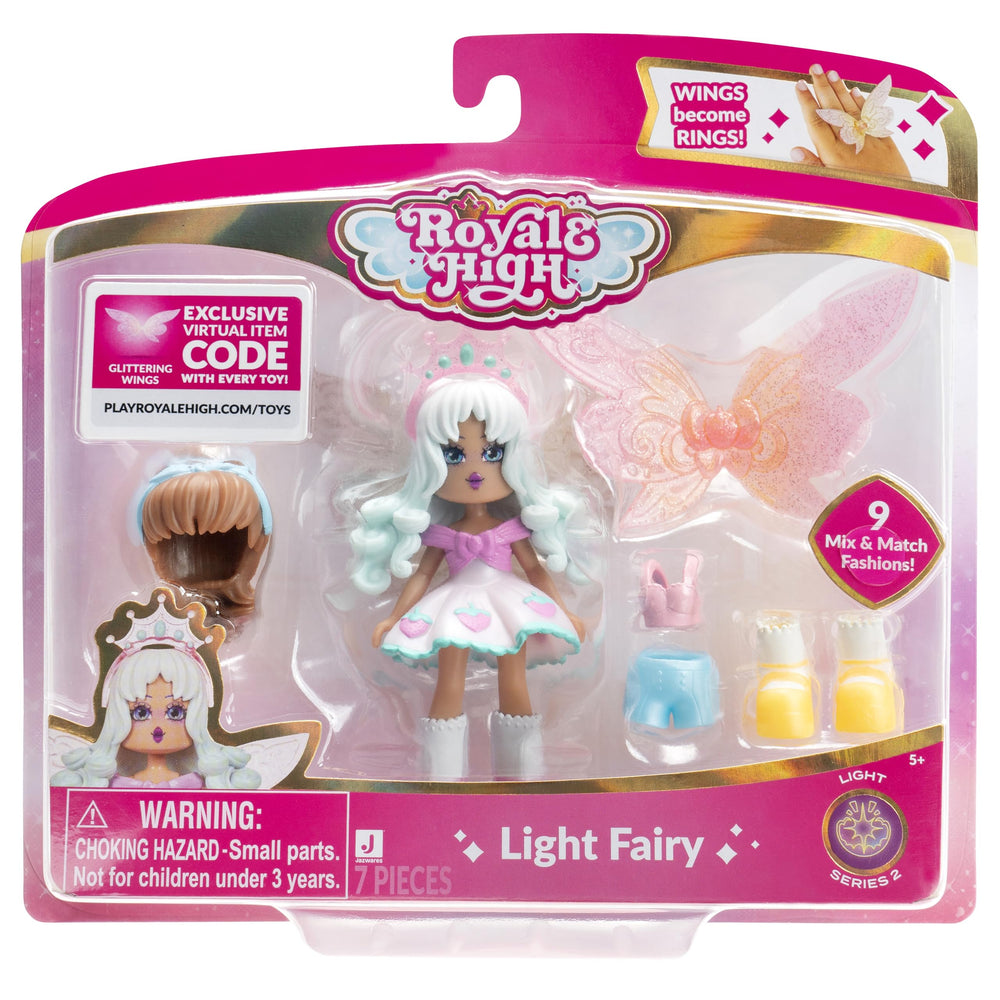Royale High Light Fairy doll β compact figure for creative dress-up play.