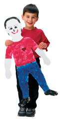 Roylco finger-paint big kids paper 18x35 inches, perfect for classroom crafts and projects.