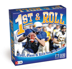 R&R Games 1st Roll board game setup for family night and quick strategic play