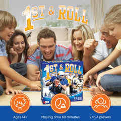 R&R Games 1st Roll players engage 2-4 participants for versatile family fun