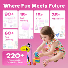 Rseaay Kids Smart Phone camera feature showcases 5MP camera with fun filters