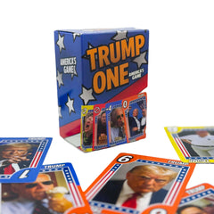 RTE Games Trump ONE Card Game 108-card deck with bold artwork for lively family nights.