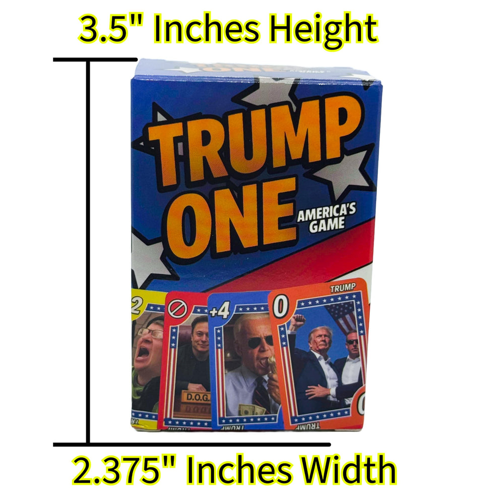 RTE Games Trump ONE Card Game gift-ready for holidays and birthdays.