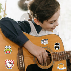 RUBANG Hello Kitty helmet sticker, stylish and durable for outdoor use.