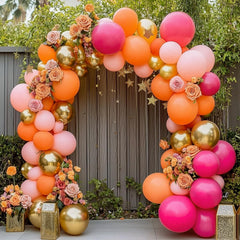 RUBFAC balloon arch garland assembly with simple setup ideas.