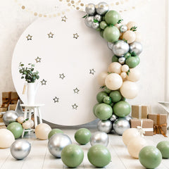 Rubfac Balloon Garland Arch Kit setup for easy arrangements.