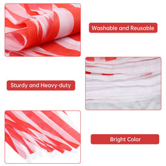 Durable polyester fabric with thick nylon rope for long-lasting decorating