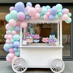 Rubfac party decor ideas with Makani Blue balloons for celebrations