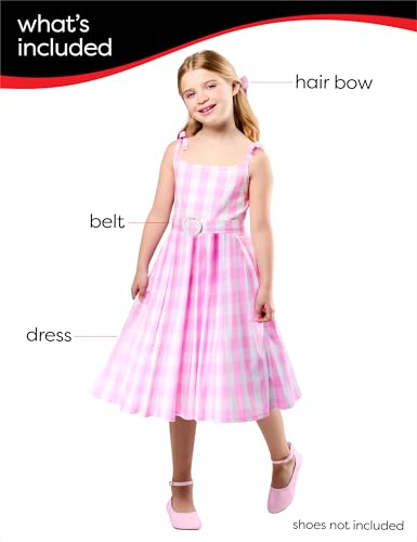 Rubies Barbie Movie pleated skirt with underskirt for twirls