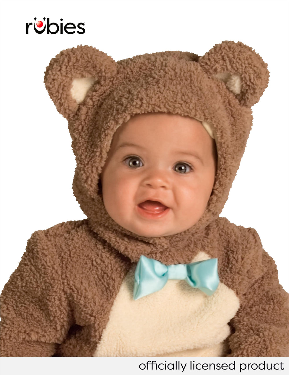 Rubies Oatmeal Bear headpiece adds cute ears for adorable photos
