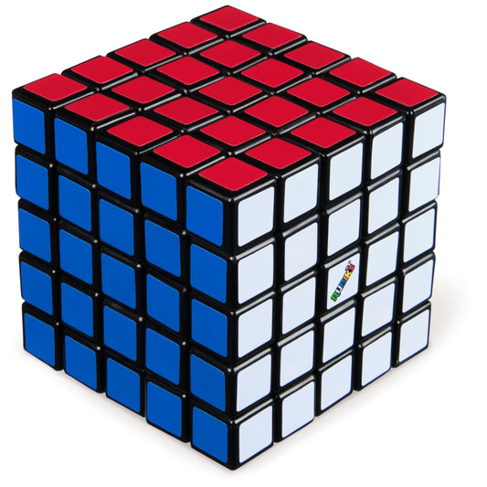 Rubikβs 5x5 Professor Cube in hand for portable brain-teasing fun