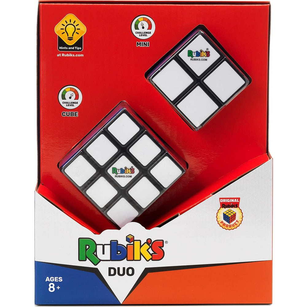 Rubik's Advanced 2x2 cube front view, pocket-sized puzzle for quick challenges.