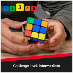 Rubik's ConnectedX mini-games illustrate engaging puzzle challenges.