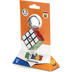 Rubik's Cube 3x3 key ring is suitable for ages 8 and up, great for kids.